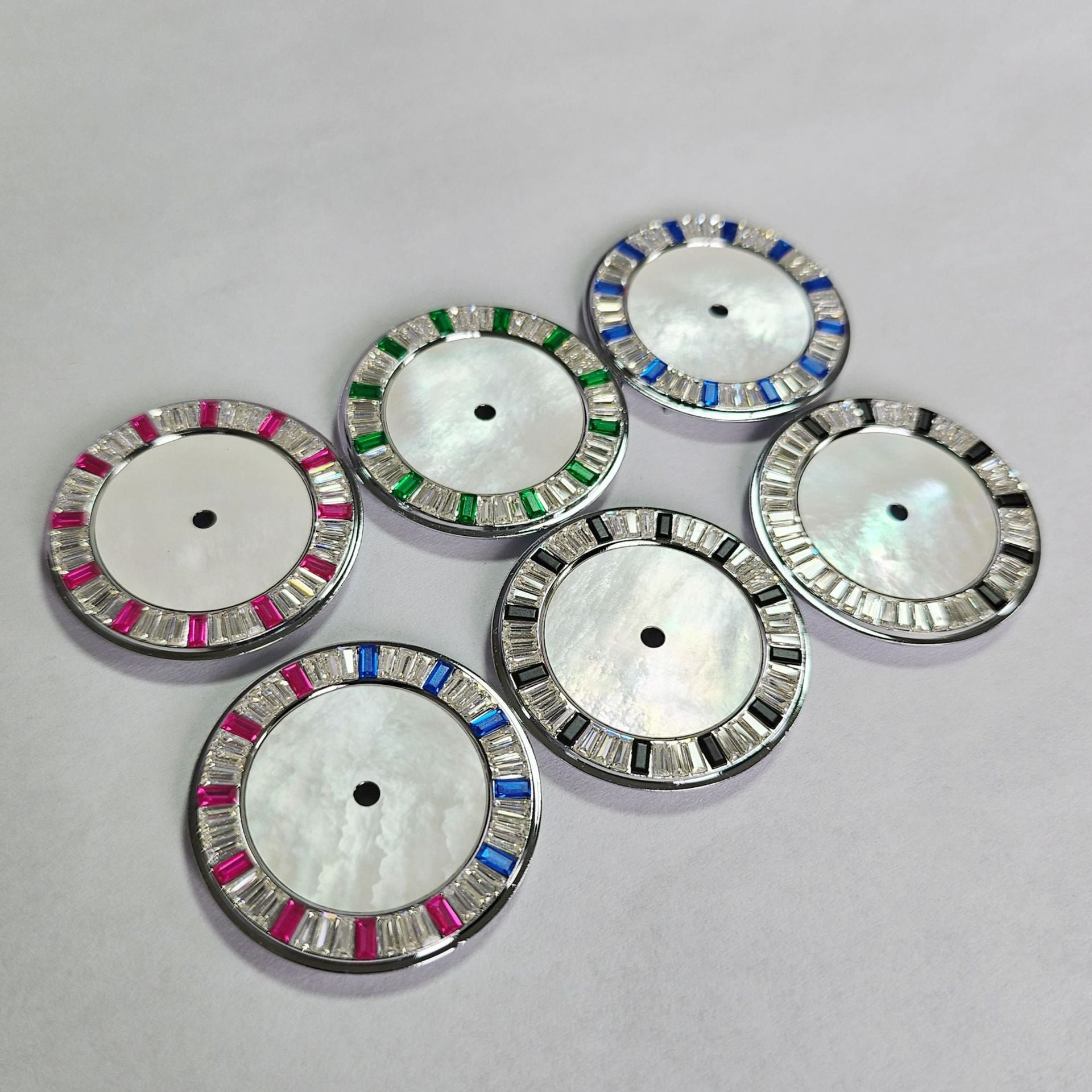 Accessoires de montre Cadran de bord de pierre