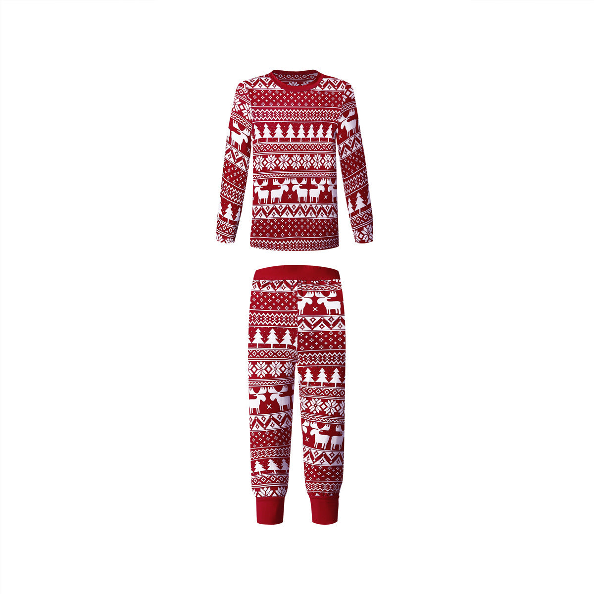Christmas Print Parent-Child Set