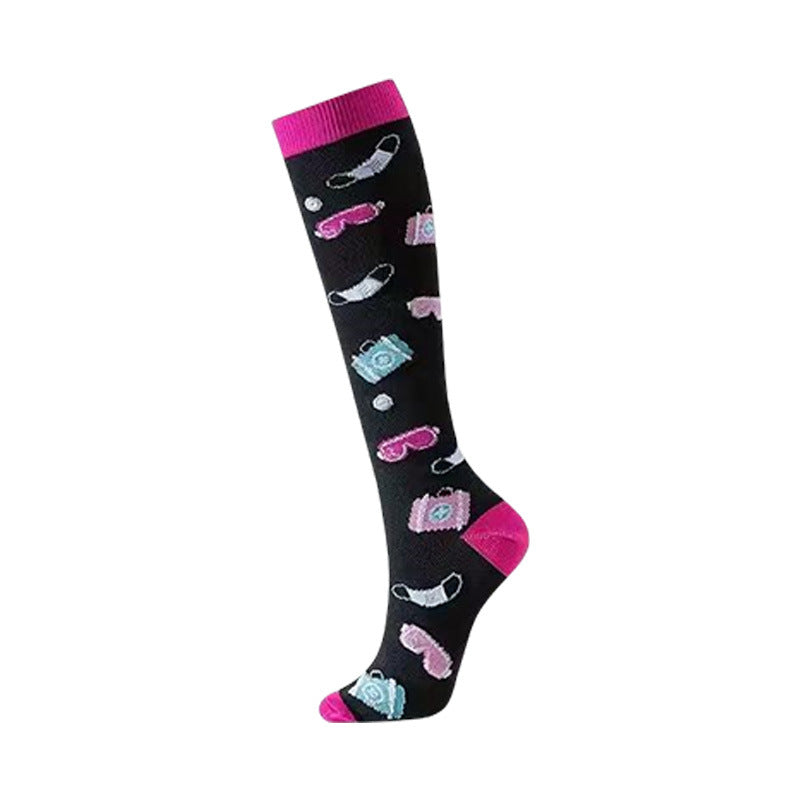 Chaussettes de calf à compression élastique