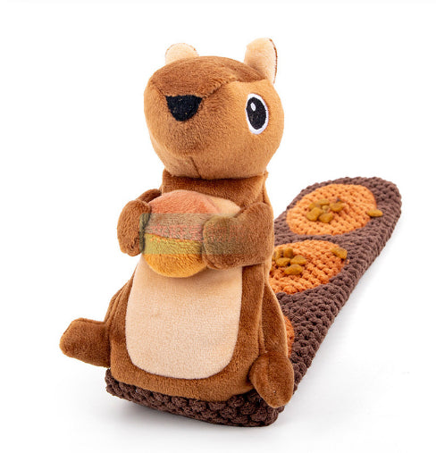Jouet interactif en peluche vocalisante pour animaux de compagnie