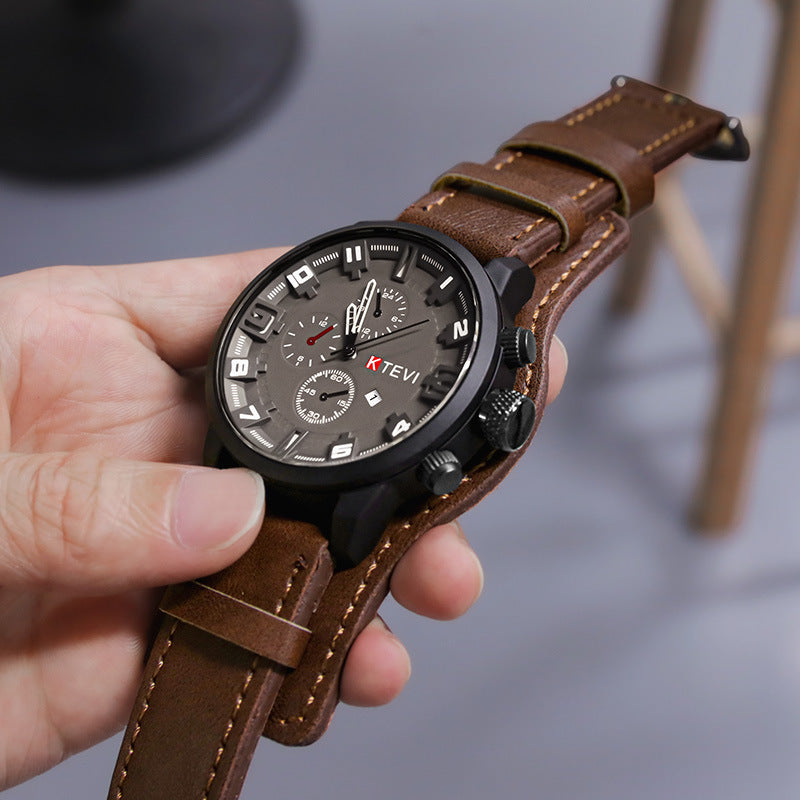 Mouvement du calendrier de montres Quartz de Big Homme