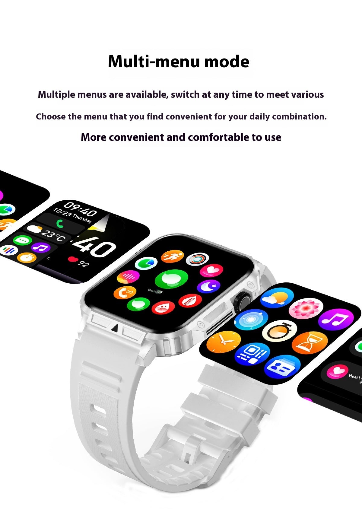 Smart Wireless Call Sport Step Computing Watch