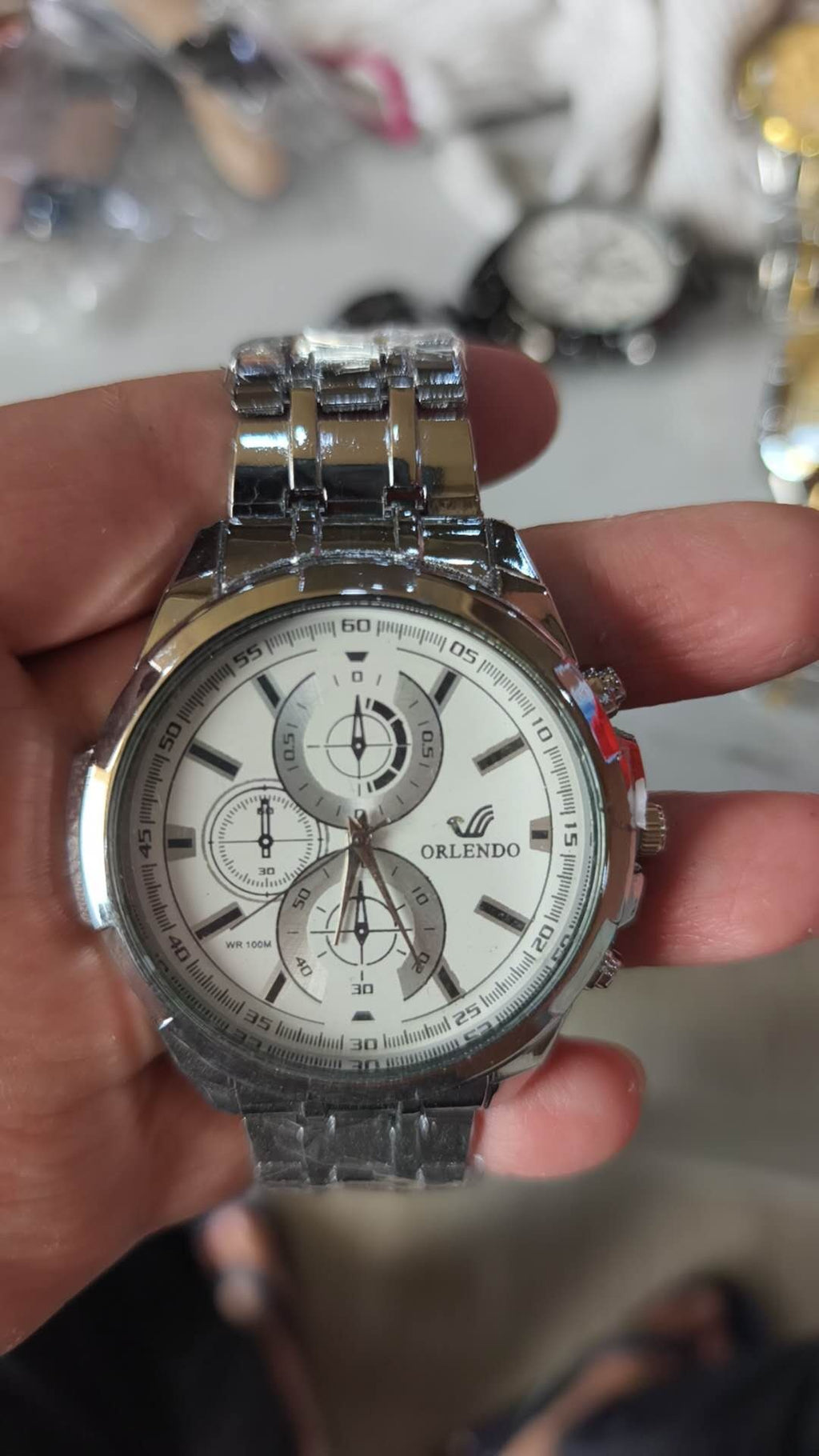 Montre Quartz d'affaires multifonctions pour hommes