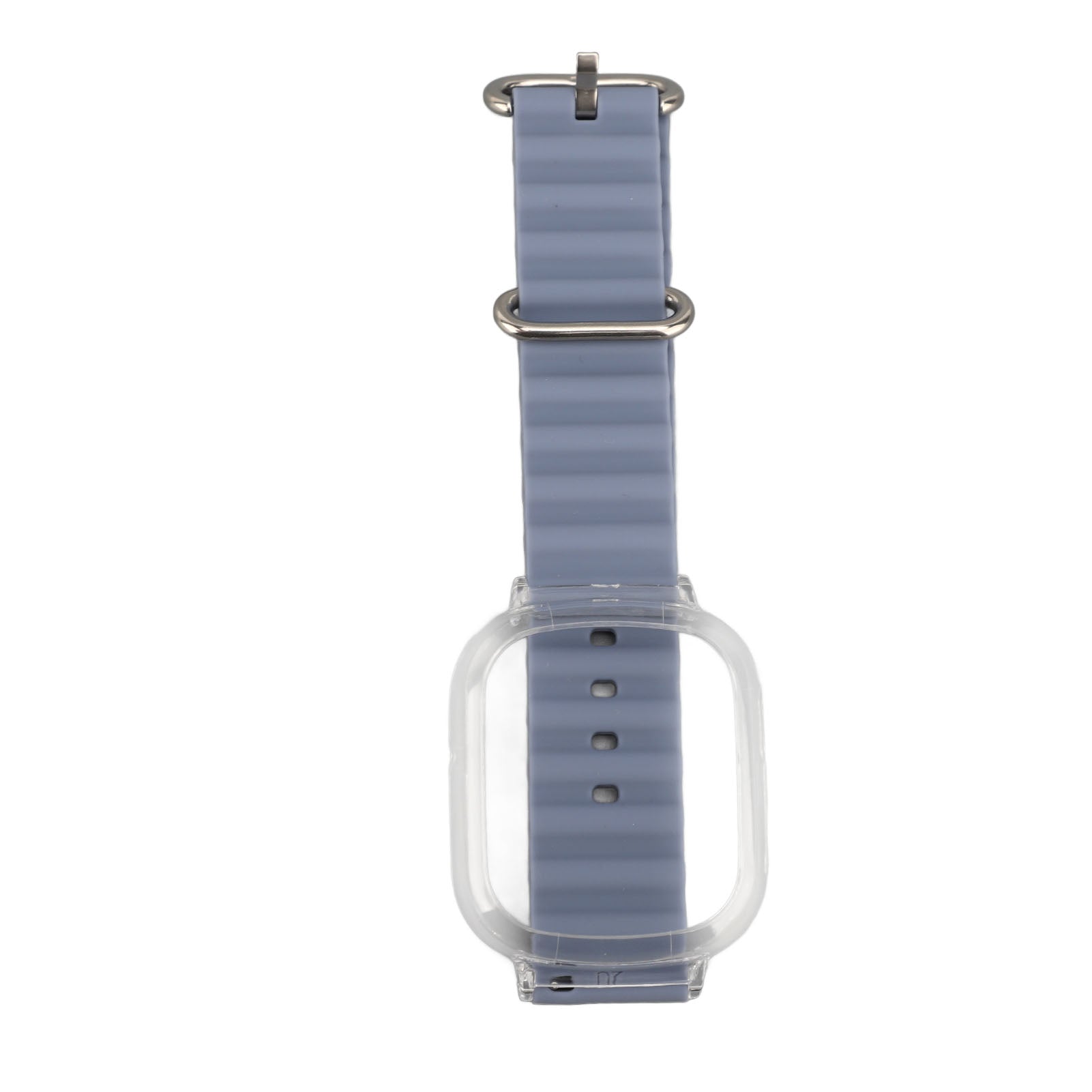 Bracelet de remplacement de silicone pour montre 4 avec cadre de PC transparent Soft réglable rapidement