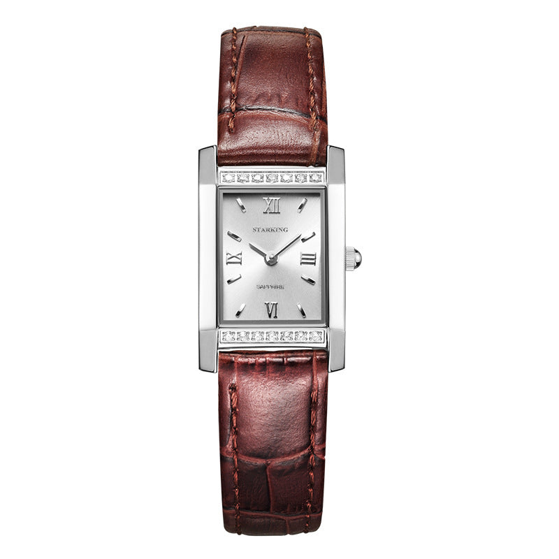 Calendrier des mouvements d'affaires simples Quartz Watch