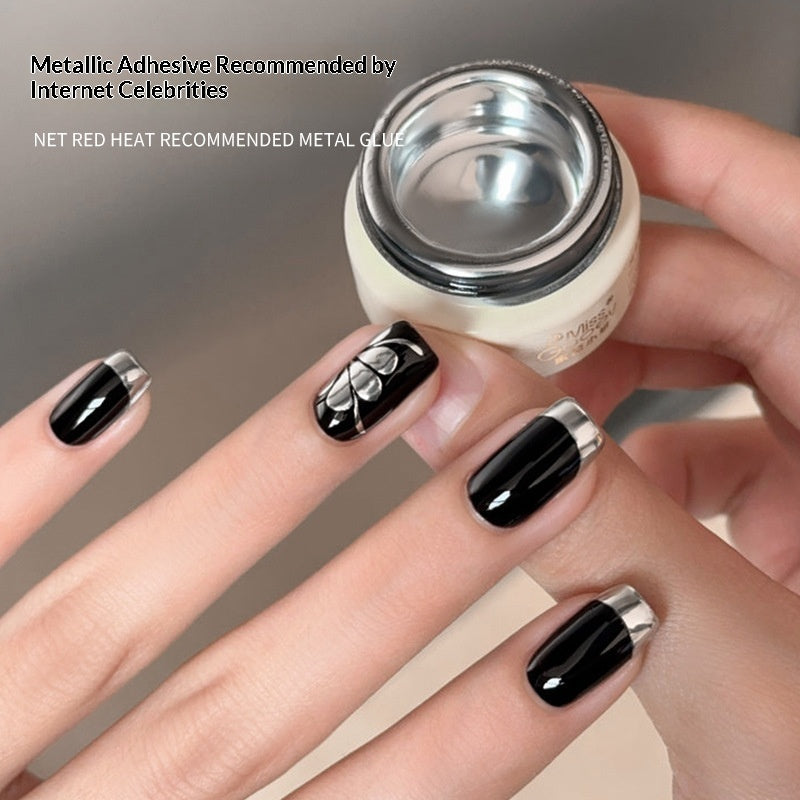 Miroir liquide de style japonais Gel métallisé polonais