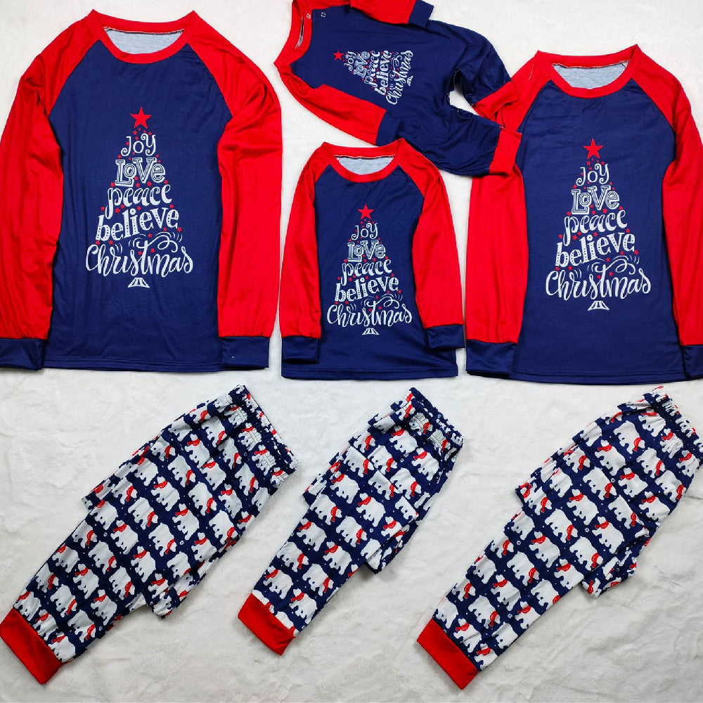 Christmas Halloween Parents and Kids Costumes Printing