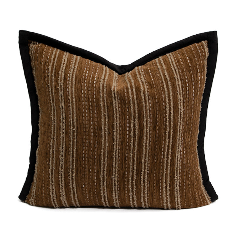 Coussin de canapé pour couverture d'oreiller à jet géométrique nordique