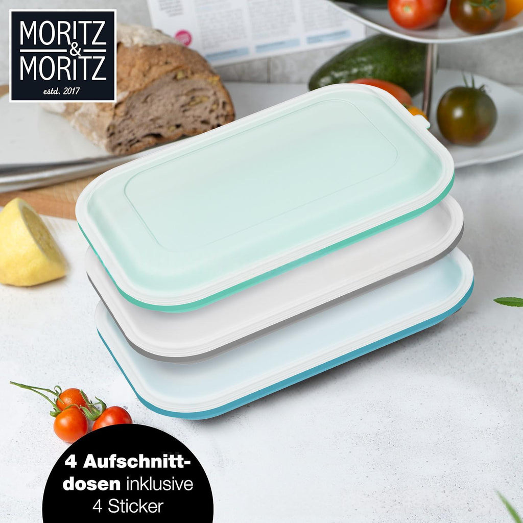 Boîte à déjeuner en silicone avec couvercle pour fromage et saucisson