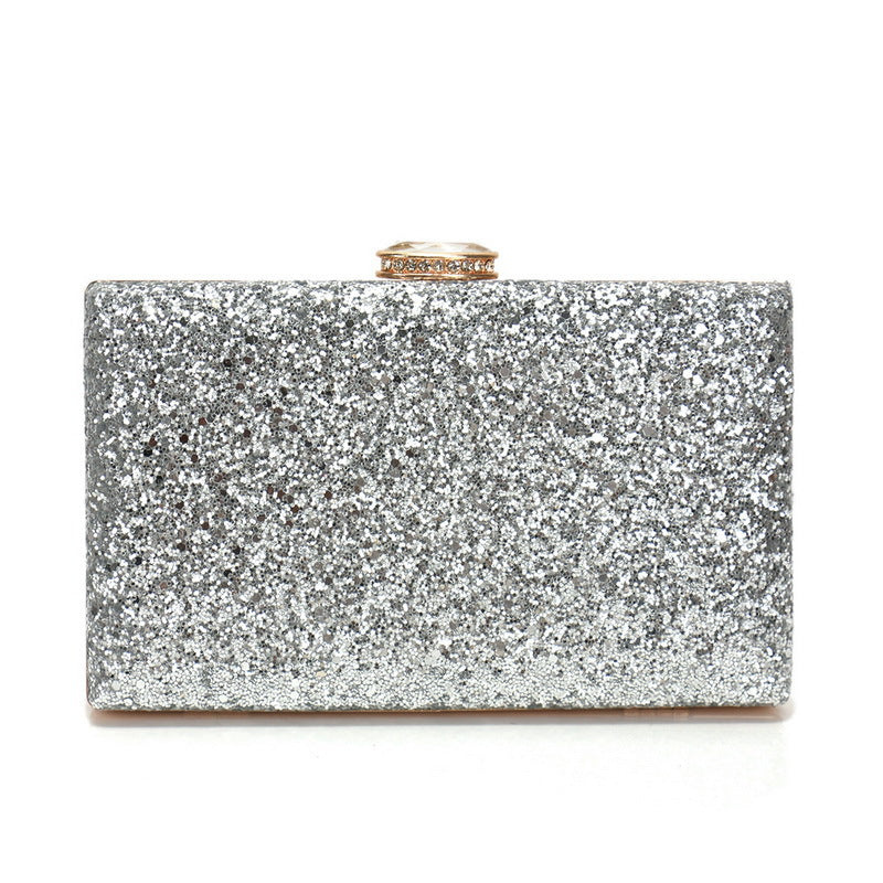 Sac d'embrayage pour dames à paillettes