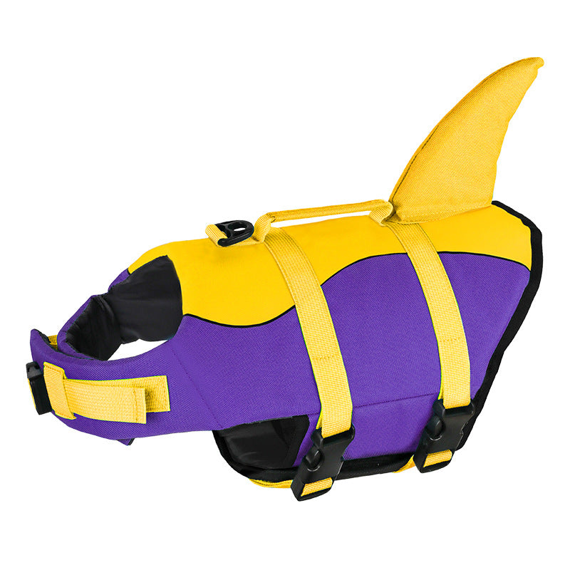 Shark Pet Life Vest Dog Baignade Vêtements