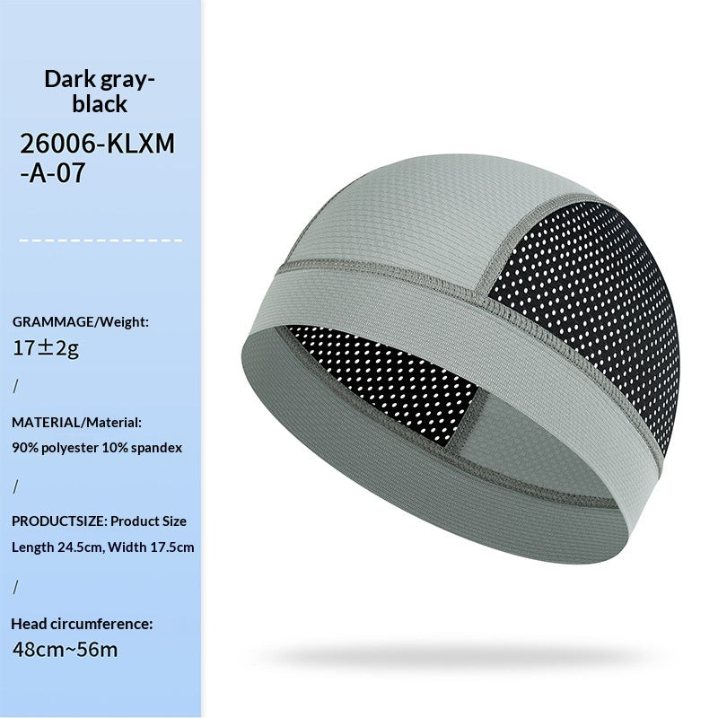 Casquette de sport de moto Barehead