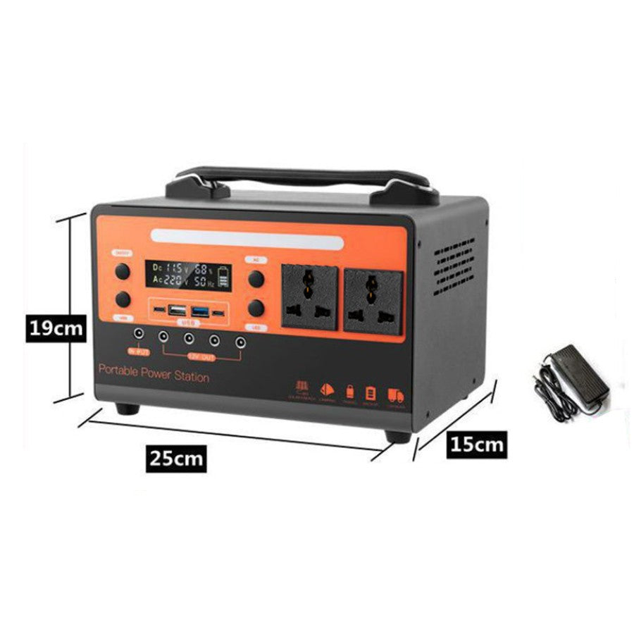 450W Portable Power Station AC DC générateur solaire USB alimentation extérieure