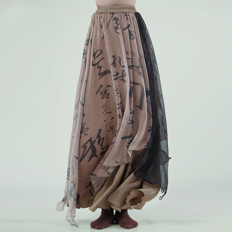 Costume de danse Chinese Style Baggy Pantalons costume de performance Vêtements d'exercice