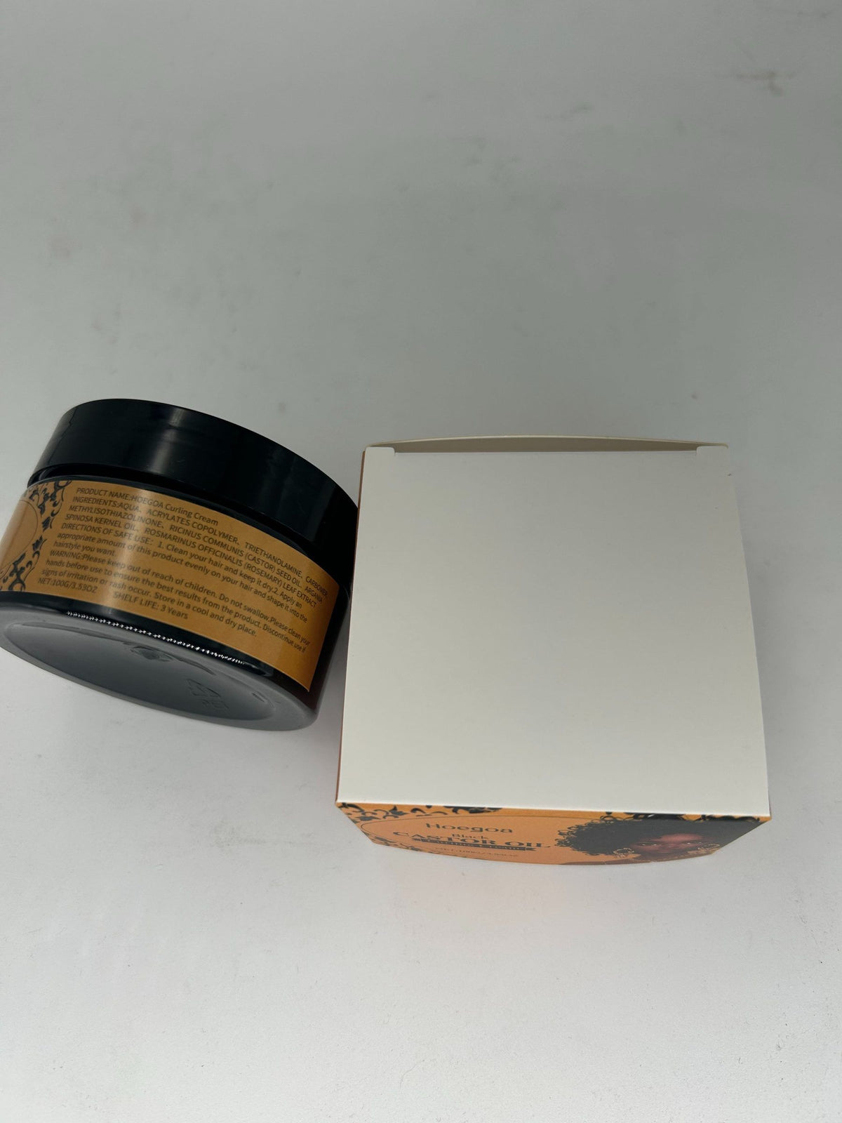 Crème de styling de Curl marocain HOEGOA