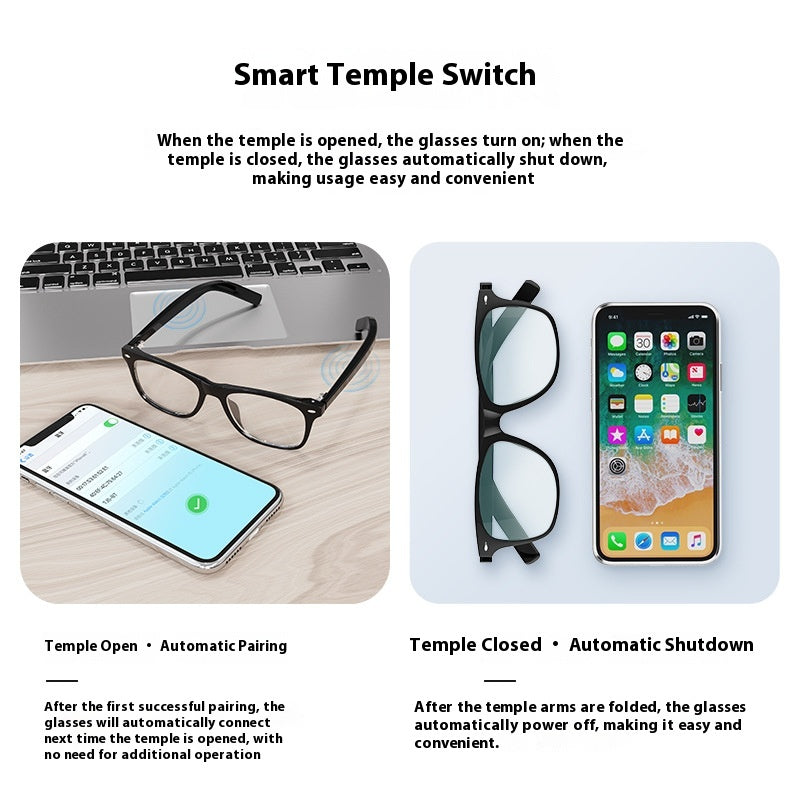 G05 Lunettes Bluetooth Touch à la tête