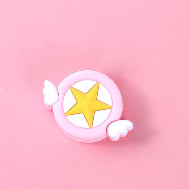 Cartoon Data Anti-pliage Implement Bite USB Cable Protection Sleeve