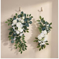 Lot de 2 décorations de fleurs artificielles