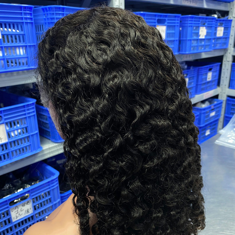 Perruque de cheveux humains Perruque pleine tête