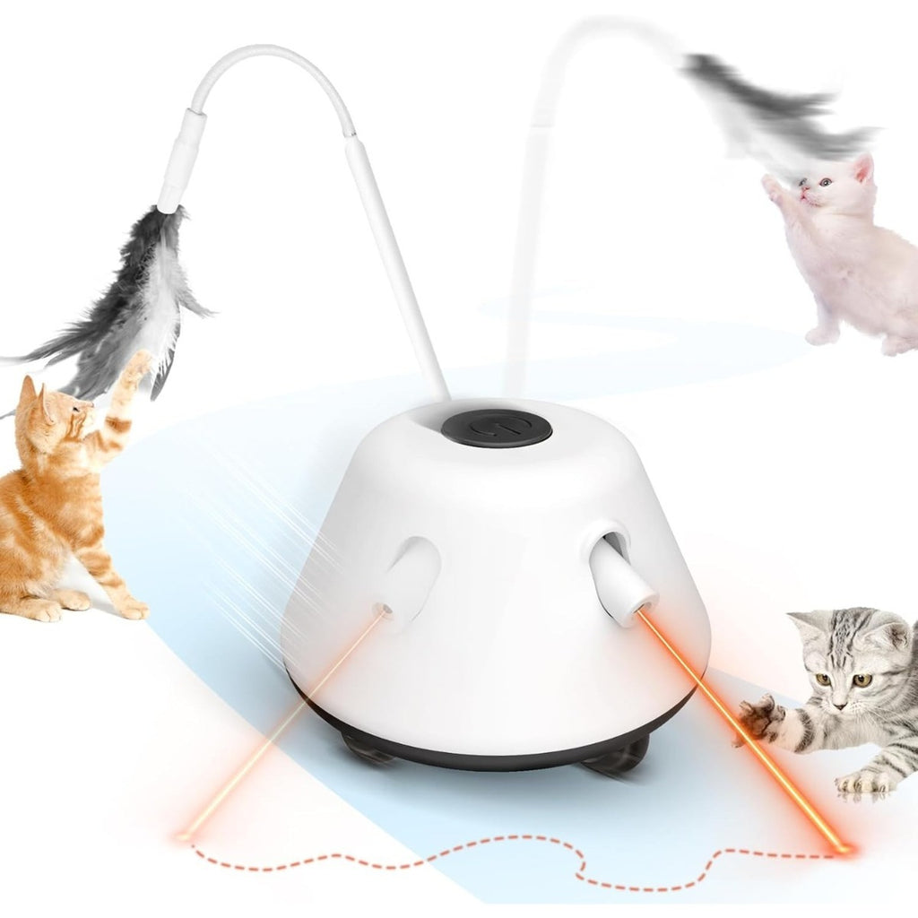 PT2021 Jouet de chat en noir – pour jouer actif et entertaining