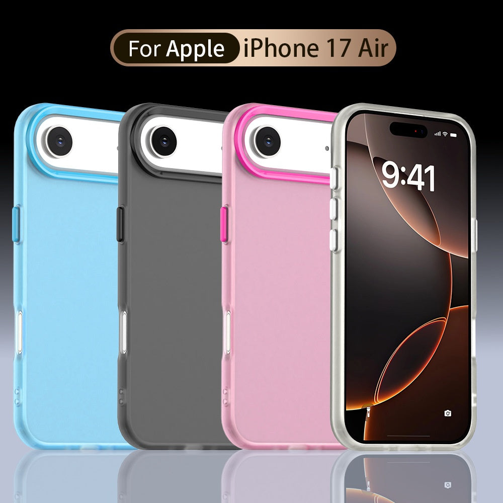 Airbag Anti-chute Candy Skin Feeling Frosted Phone Case