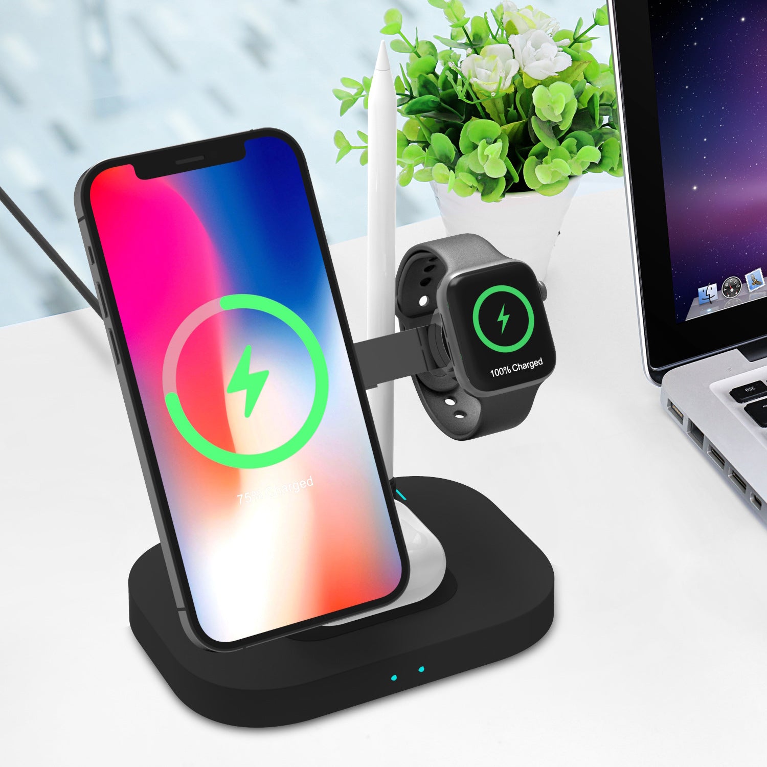 Chargeur sans fil personnalisé de mode