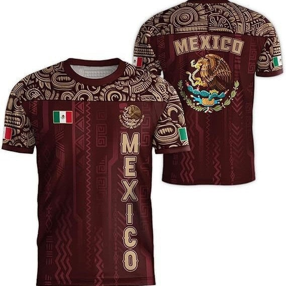 T-shirt à manches courtes imprimé en 3D
