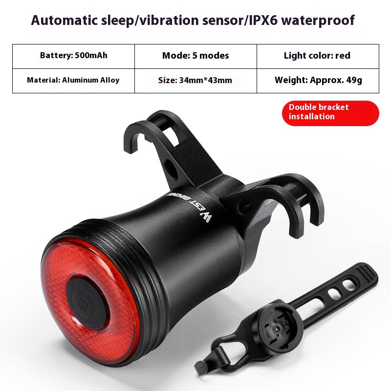 Personnalité Auto-rechargeable Véhicule Smart Taillight