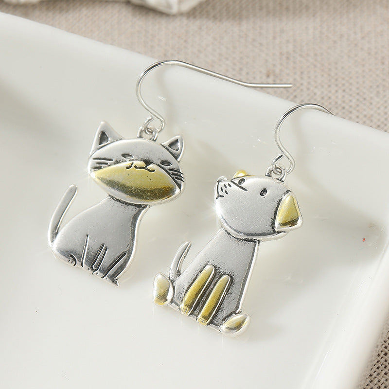 Boucles d'oreilles en cuivre de style bohème