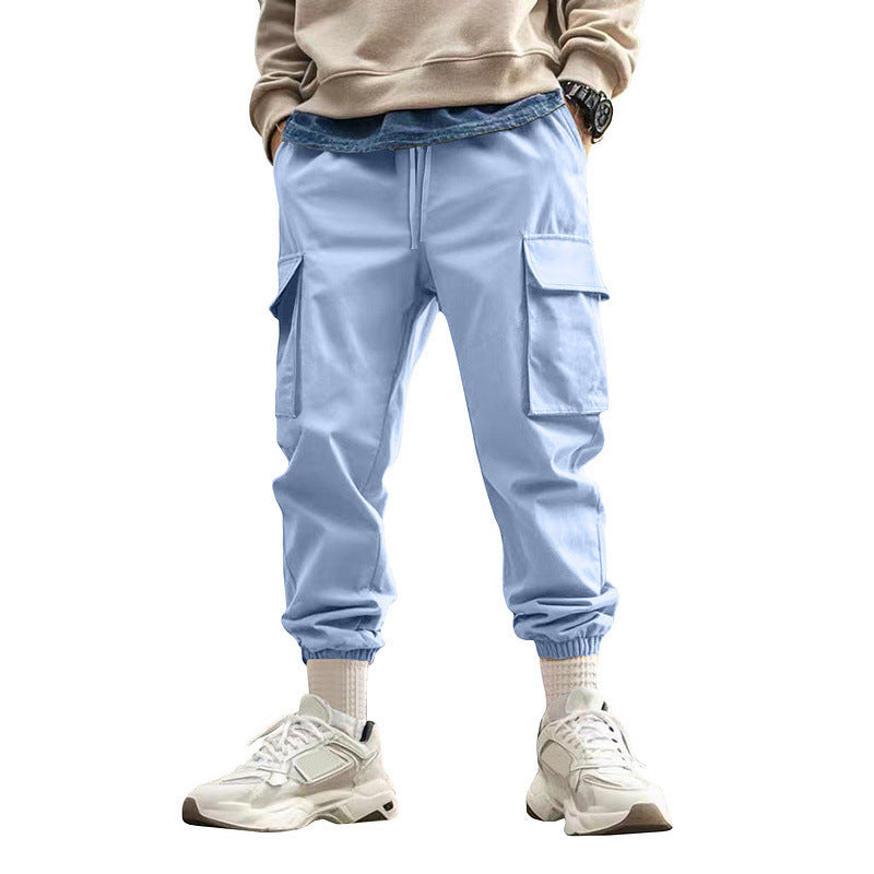 Cross border Amazon Autumn American Style Outdoor Multi-Pocket Hommes Loose Trendy Casual S