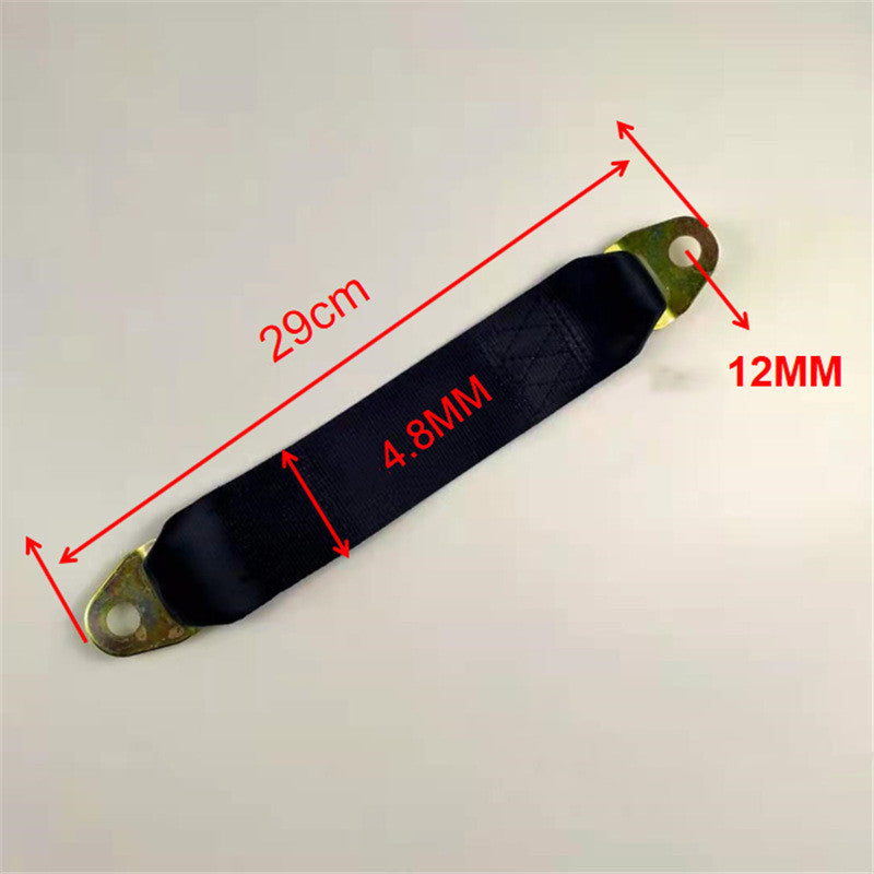 Latte de porte et ceinture d'arrêt de porte