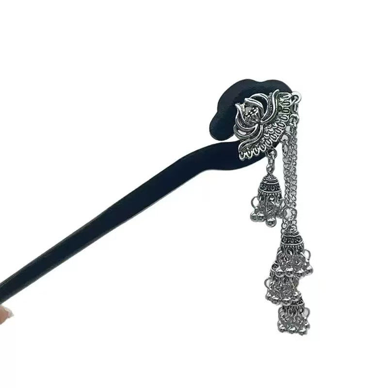 Tassel and Bell Hairpin Hair-leasing Hair Clip Femme Tête