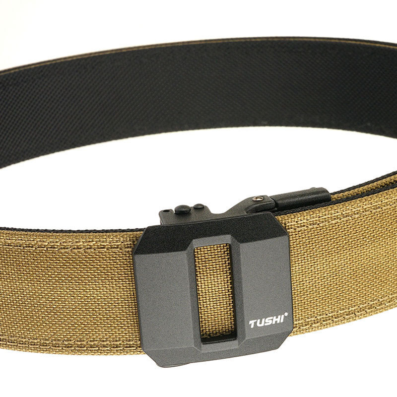 Ceinture de pistol de tir automatique à double couche durcie