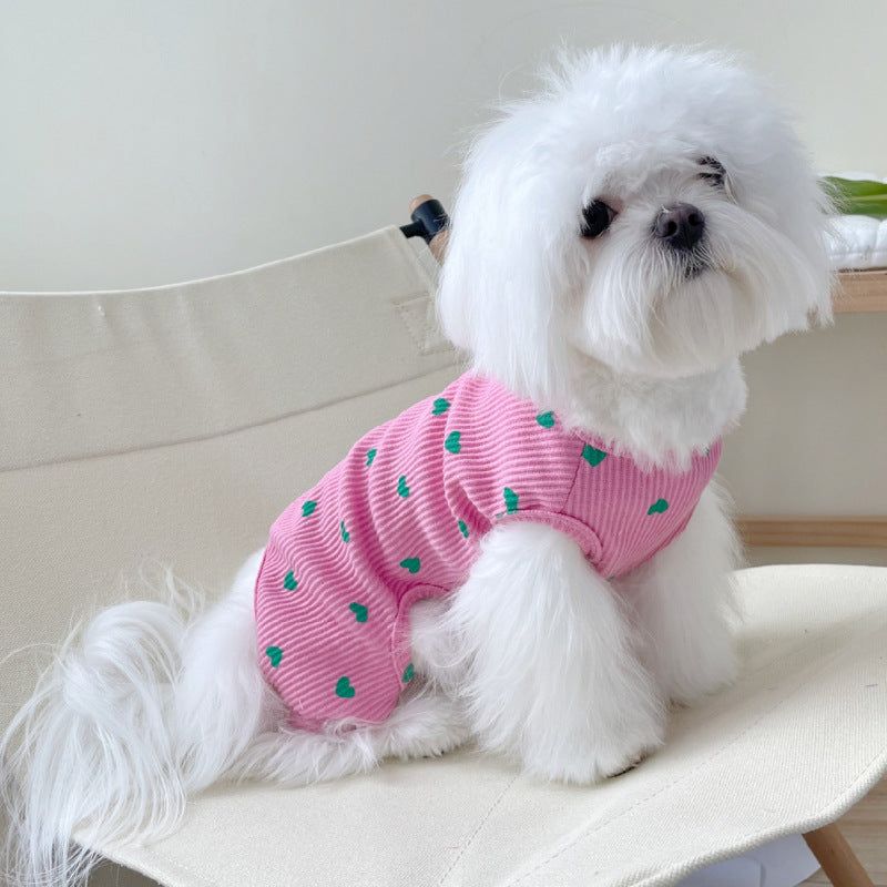 Aimer vêtements de maison pour animaux de compagnie à quatre pattes