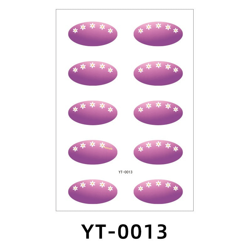 Eyeshadow Tattoo Stickers for Europe and America