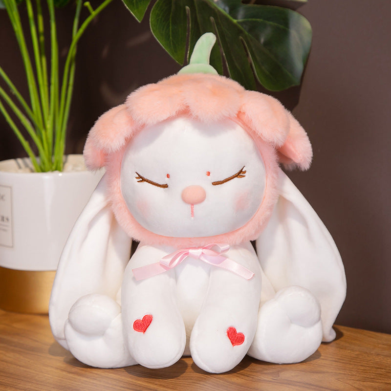 Mignon petit lapin divers styles de peluche jouet