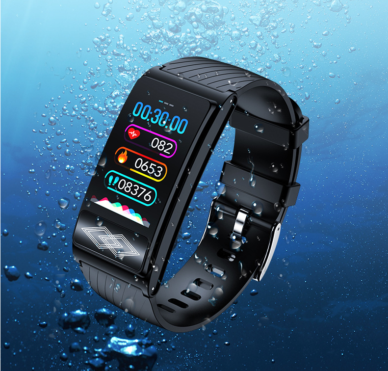 P10 Smart Bracelet Dynamic ECG Health Blood Pression Blood Oxygen Exercise Watch