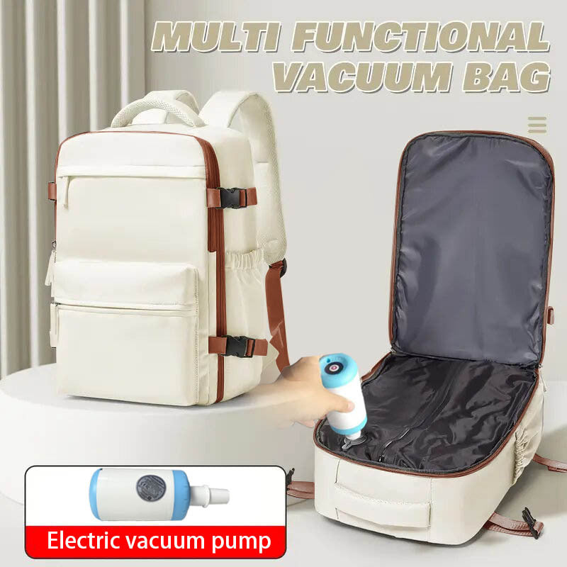 Compression sous vide minimaliste femelle Sac à dos de grande capacité