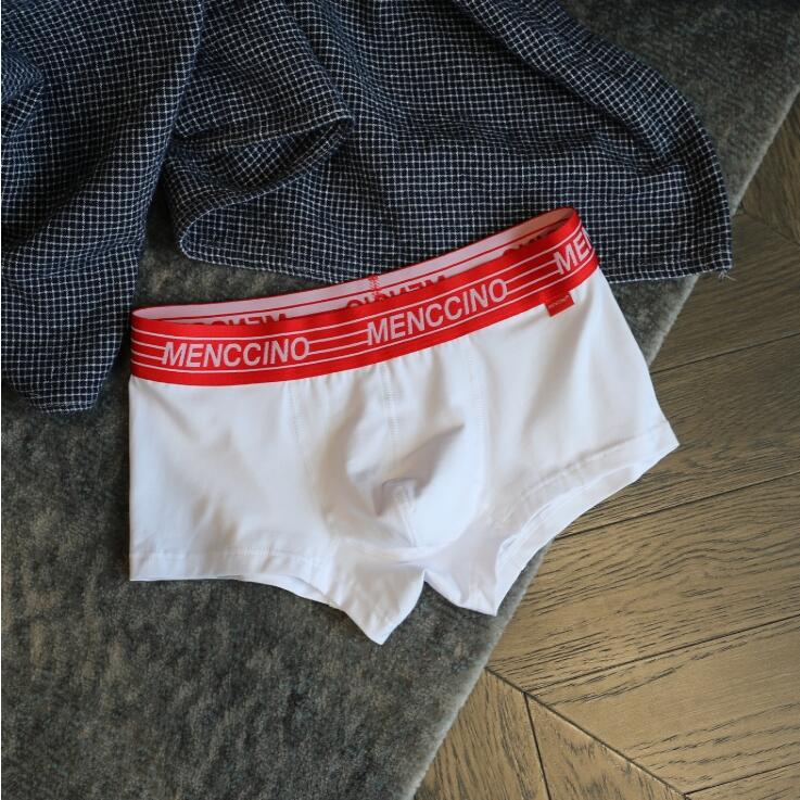 Sous-vêtements pour hommes Coton Solid Color Low Waist