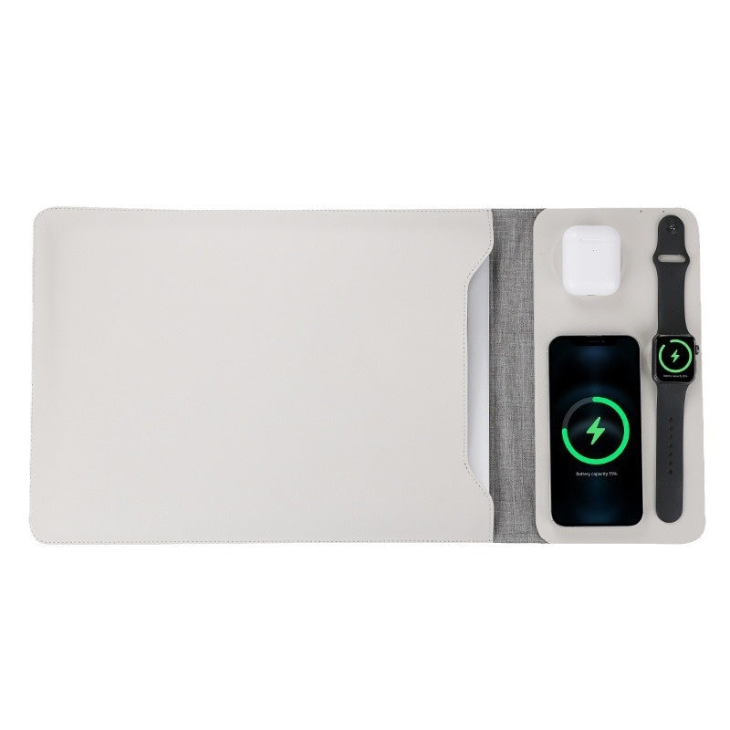 Multifunction Wireless Charger Liner Magnetic Bag 3-in-1 Wireless Charger Elec