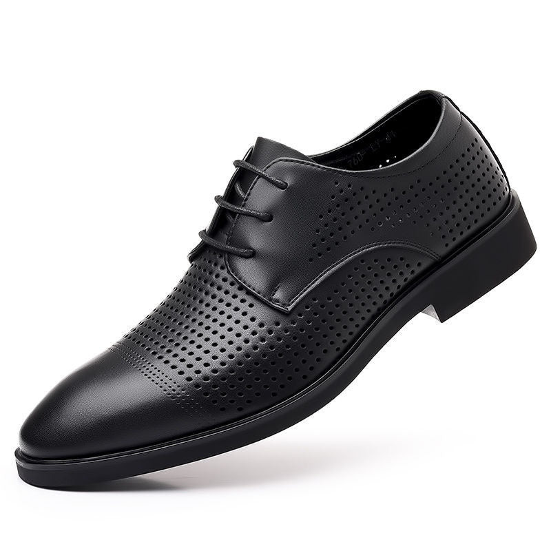 Chaussures en cuir tendance casual homme avec des semelles douces
