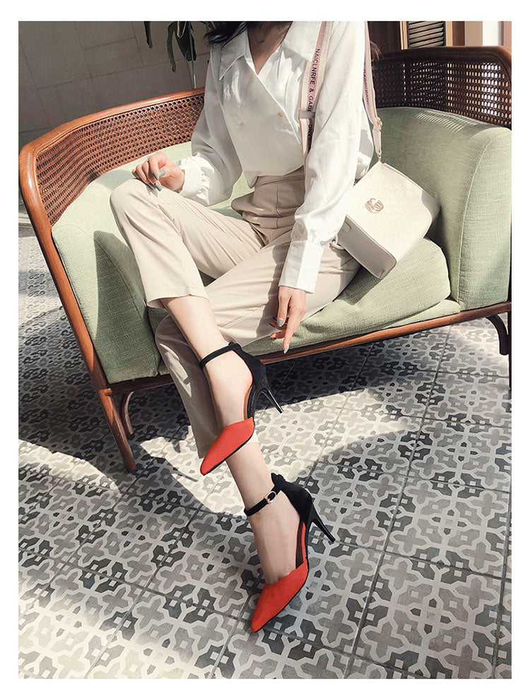 Chaussures Femmes pliables multifonctionnelles à talons hauts