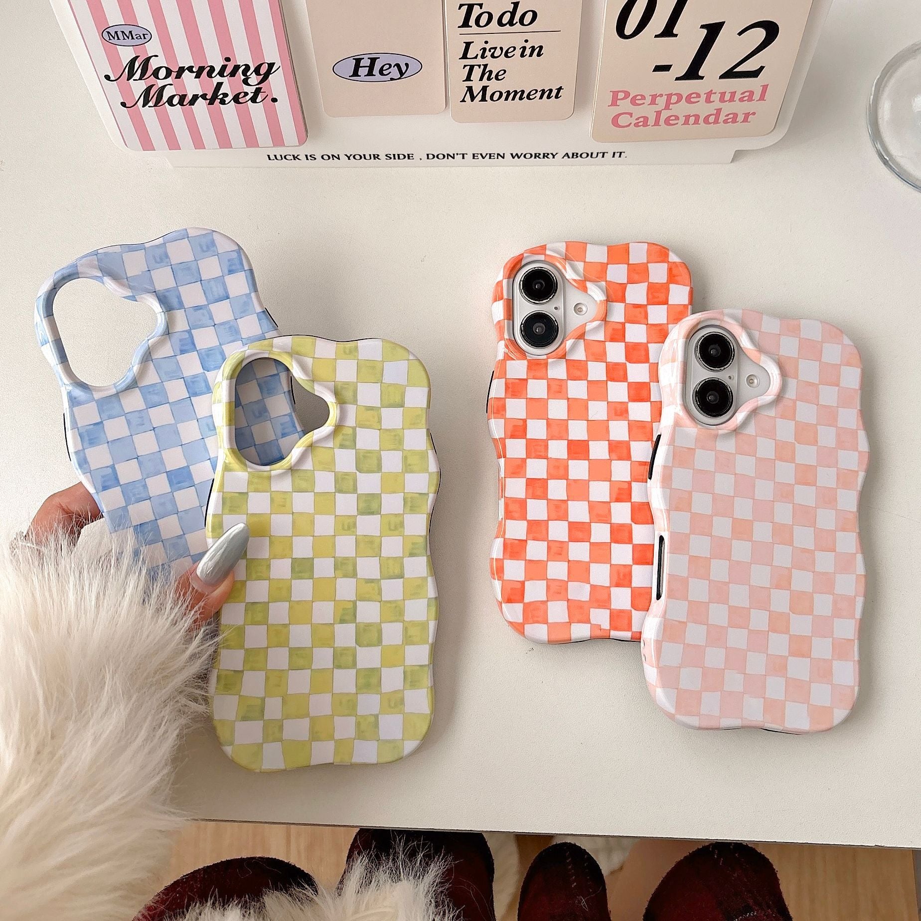 SummerSmall Plaid Compatible avec le cas Philin Wave