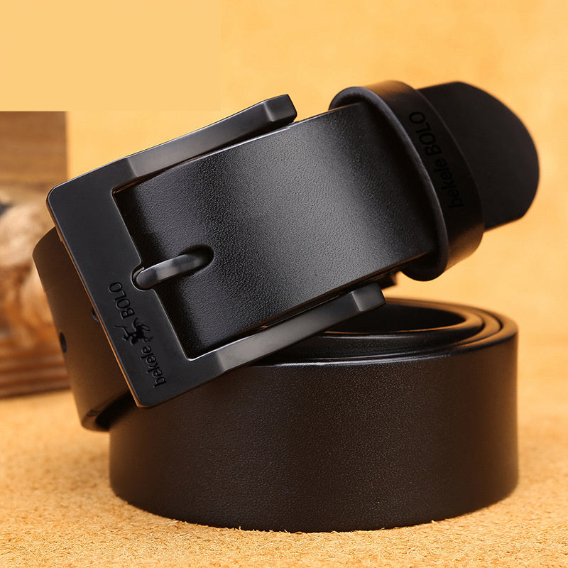 Ceinture d'épingle simple et polyvalente pour hommes