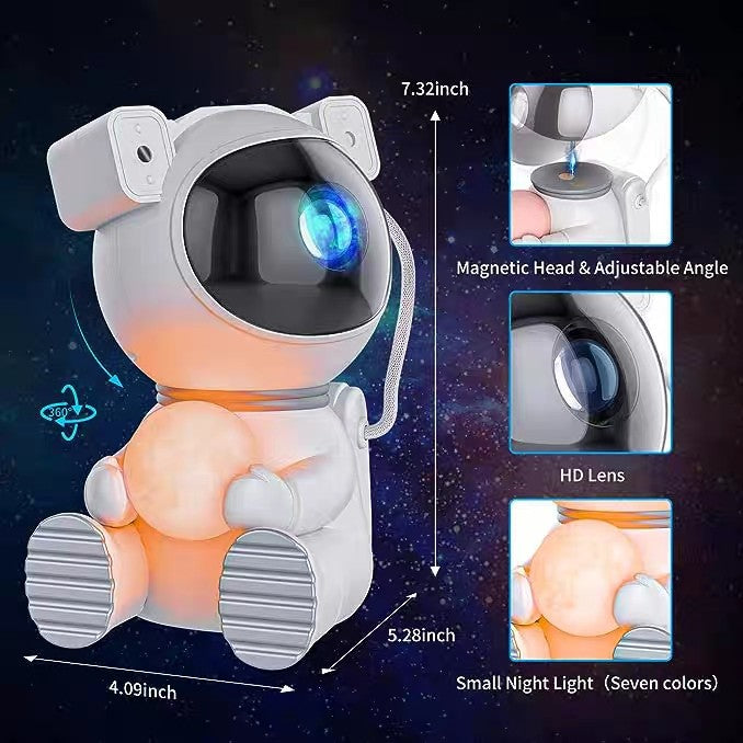 Lampe de projection du ciel étoilé d'astronaute Lumières du Nord