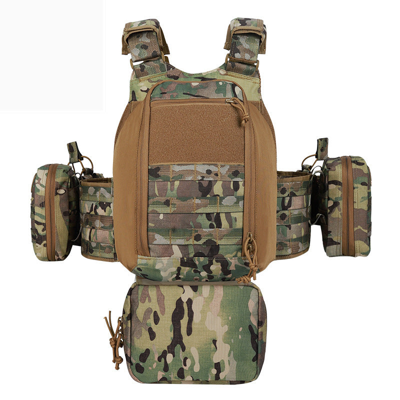 Camouflage Veste tactique pour les adeptes militaires extérieurs
