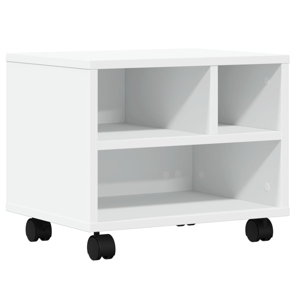 Support imprimante avec roues 41x32x34.5 cm support imprimante