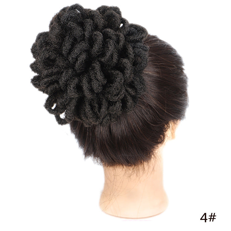 Sac à Cheveux Africain Bun Drawstring Dreadlocks Sac à Cheveux afro
