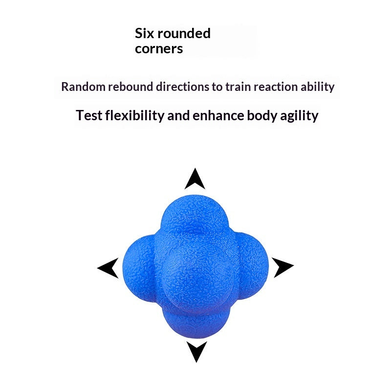 Haute difficulté de réaction hexagonale Balle Agile Changement de direction Balle Réflexes rapides