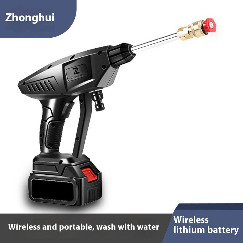 Batterie Lithium sans fil pistolet de lavage de voiture Portable haute tension